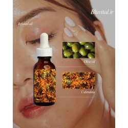 خرید روغن کالاندولا پایه زیتون ۱۵ میلی‌لیتر | BluVital