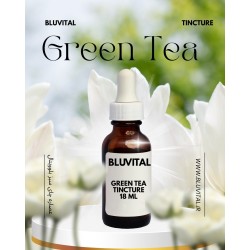تنتور چای سبز ۱۸ سی‌سی | تقویت متابولیسم، آنتی‌اکسیدان و سلامت قلب – BluVital